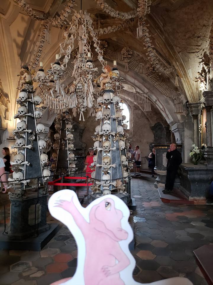 Flat Rose Travels Landy Bone Church May 2018