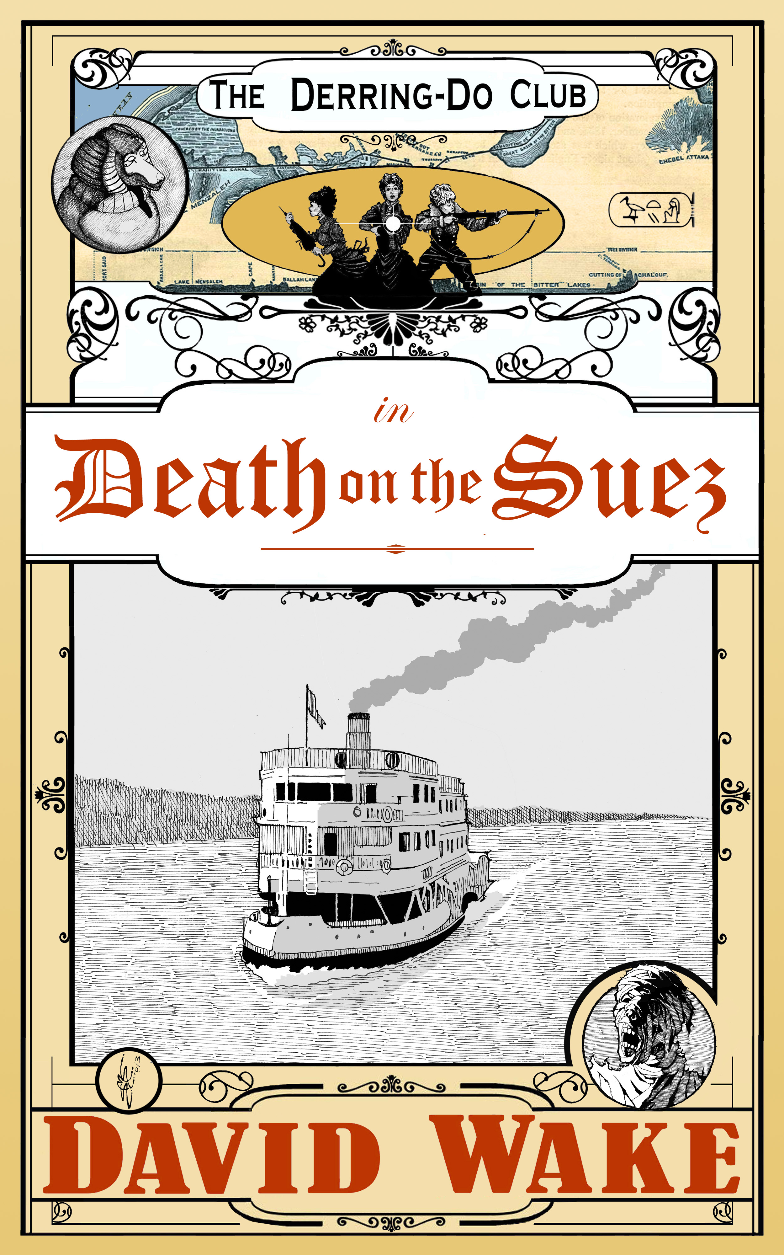 Death on the Suez (Front Cover)