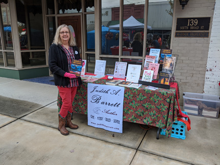 Set up Mistletoe Market 2019