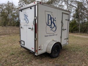 Barrett Book Shop Cargo Trailer